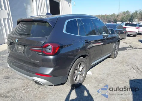 2022 BMW X3 Sdrive30I from USA, damaged, VIN 5UX43DP03N9L91331